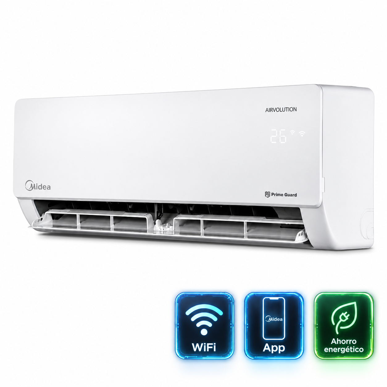 MIDEA AIR VOLUTION – Split Muro Inverter 12.000 BTU